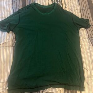 Green Lulu Lemon T shirt